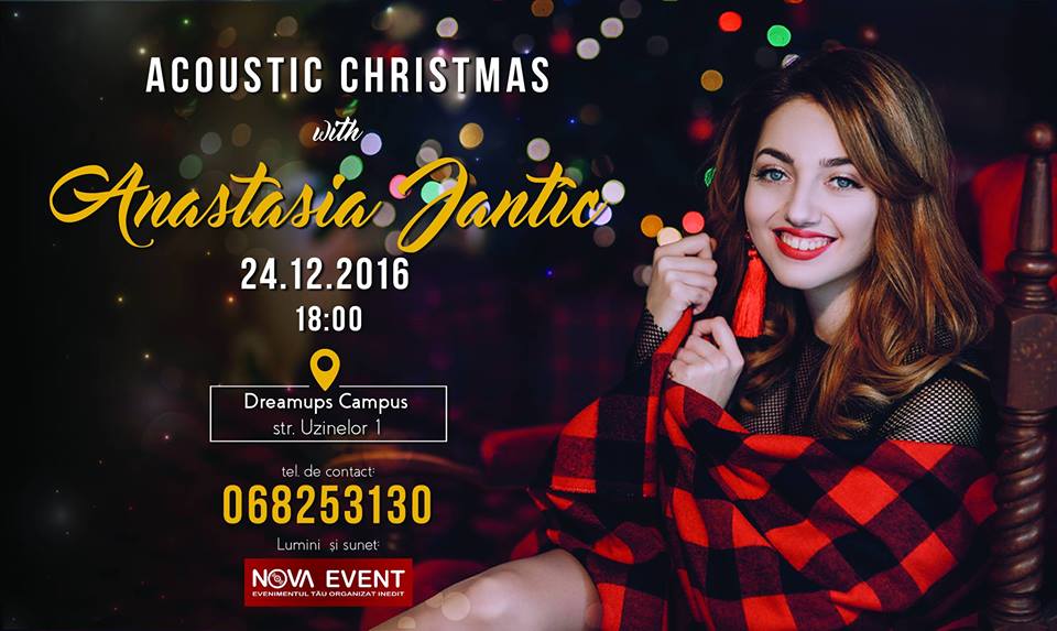 Acoustic Christmas with Anastasia Jantîc