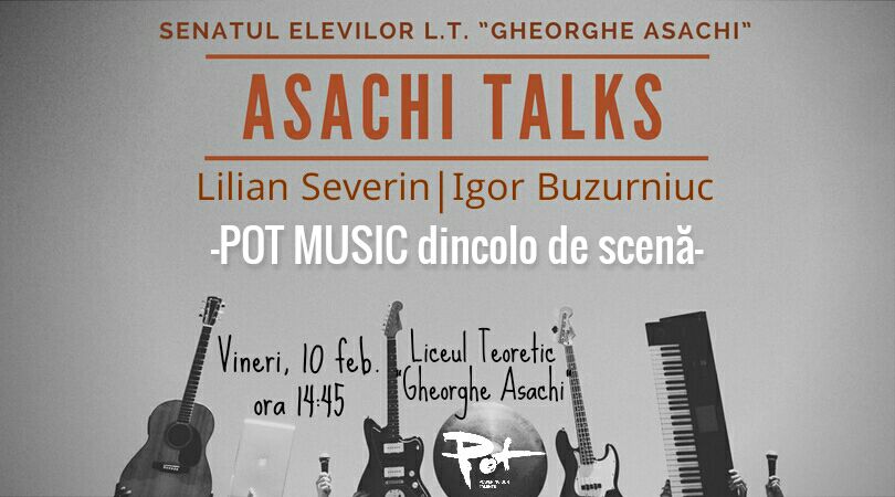 Participă la o discuție cu Lilian Severin și Igor Buzurniuc despre POT Music dincolo de scenă