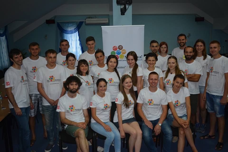 „Hai Moldova” recrutează voluntari în echipa sa