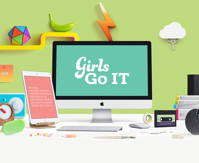 Participă la o nouă tabără de vară în domeniul tehnologiilor  GirlsGoIT