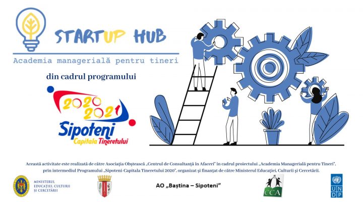 Instruiri gratuite în domeniul antreprenorial oferite de StartUP HUB